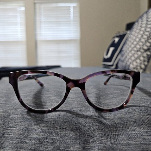 Coach 6153 Purple Tortoise Eyeglass Frames - Picture 10 of 14